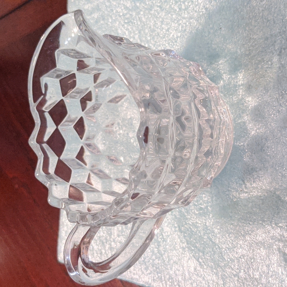 Crystal Coffee Creamer & Sugar Serving Set - Picture 12 of 17
